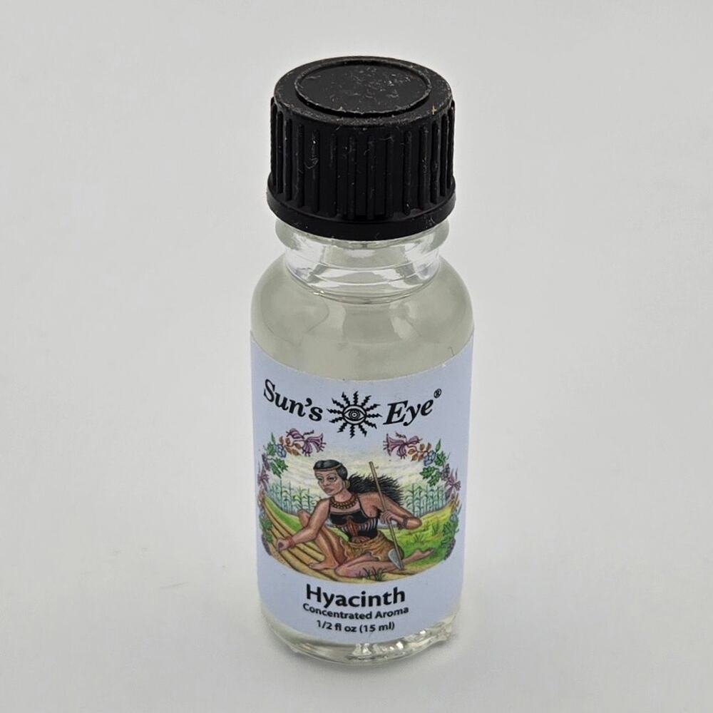 Sun's Eye Hyacinth Concentrated Aroma Fragrance Oil 0.5 fl oz NEW